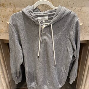 The GREAT Gray Hoodie Sweater